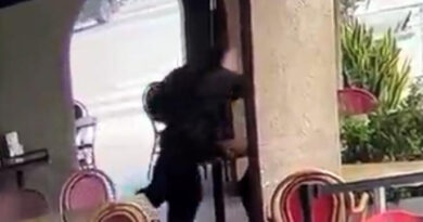 Video: Man Punches A Senior Citizen While He’s Having Lunch And Steals His Wallet And Phone – Good Samaritan Steps In And Serves The Attacker Instant Justice