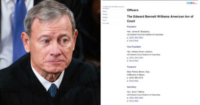 REVEALED: Chief Justice Roberts Linked to Secret Invite-Only Club of Elite Anti-Trump Judges – Guess Who Else Is Involved?