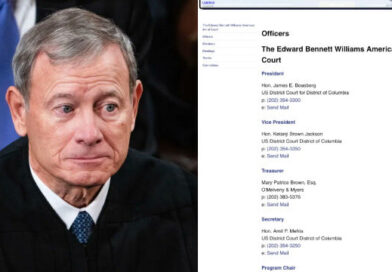 REVEALED: Chief Justice Roberts Linked to Secret Invite-Only Club of Elite Anti-Trump Judges – Guess Who Else Is Involved?