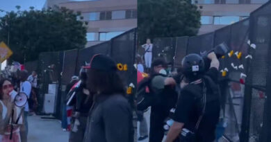 They Poured Gasoline on Him: Far-Left Mob Surrounds Pro-Trump Man Outside Federal Building — What Happens Next Is Pure Chaos (Video)