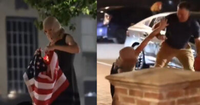 4th of July! Antifa Picked the Wrong Guy to Try Burning an American Flag in Front Of — Do You Support What He Did? (Video) 4th of July! Antifa Picked the Wrong Guy to Try Burning an American Flag in Front Of — Do You Support What He Did? (Video)